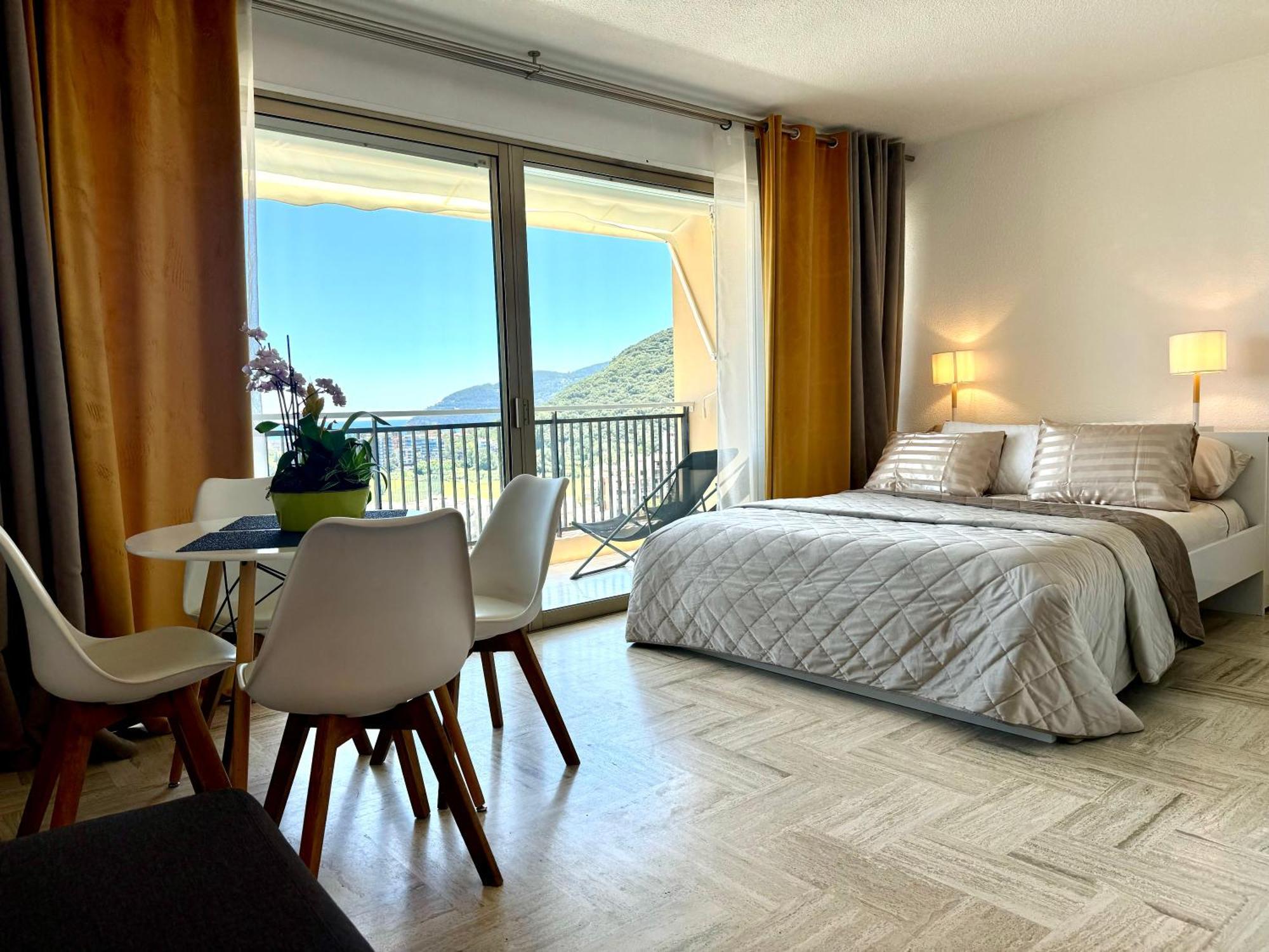 My Resid Appart Cannes Marina Vue Mer Mandelieu Exteriér fotografie